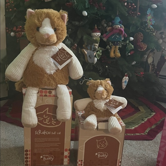 Scentsy Other - Scentsy Scratch the Cat Plush Toy Set